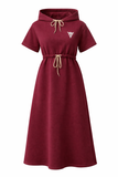 JV Maxi Dress "Burgundy"